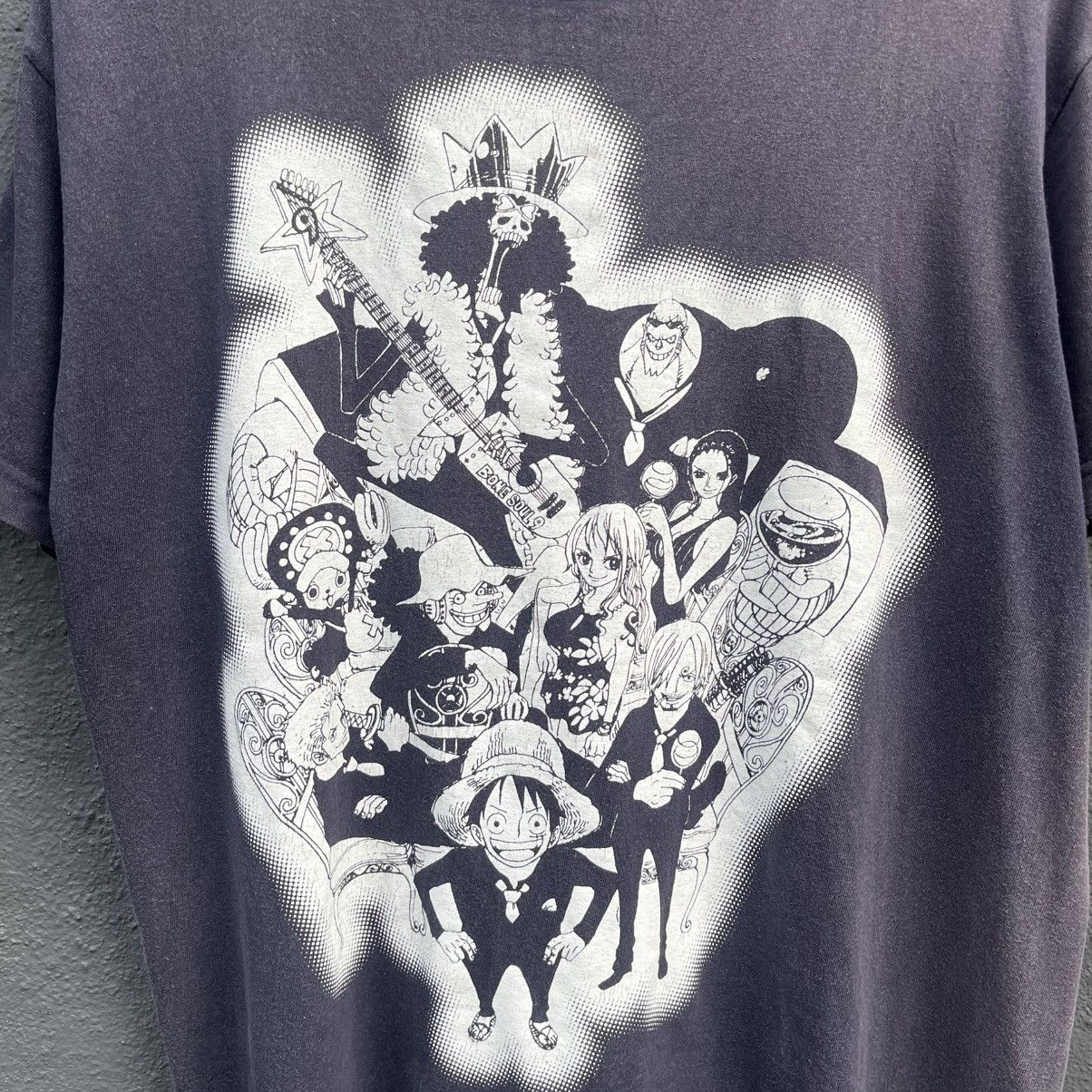 One Piece Thrashed Faded Vintage One Piece Anime Erd Grunge Tee Size US M / EU 48-50 / 2 - 2 Thumbnail