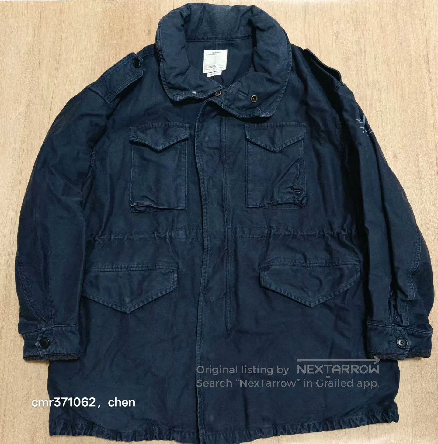 visvim 20SS Bickle Damaged Jacket.