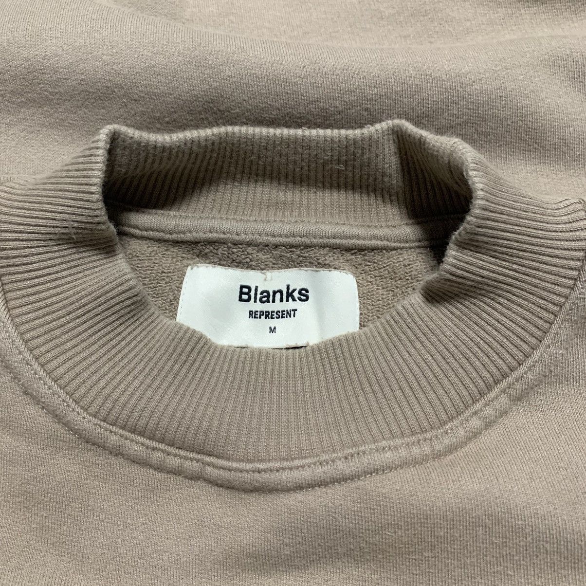 Represent Clo. Represent Medium Blanks Taupe Sweater Sweatshirt Crewneck Size US M / EU 48-50 / 2 - 4 Thumbnail