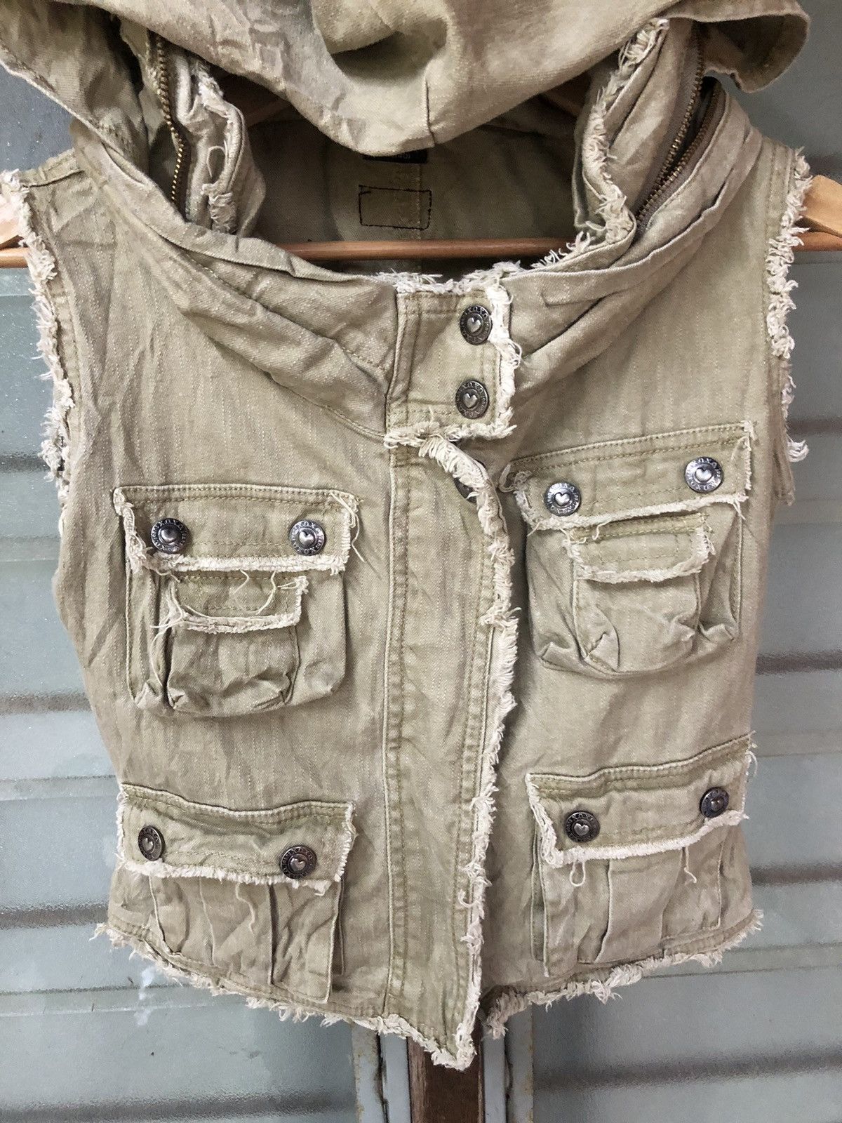 If Six Was Nine Japanese Punk Hoodie Tactical Jacket Size US XS / EU 42 / 0 - 2 Thumbnail