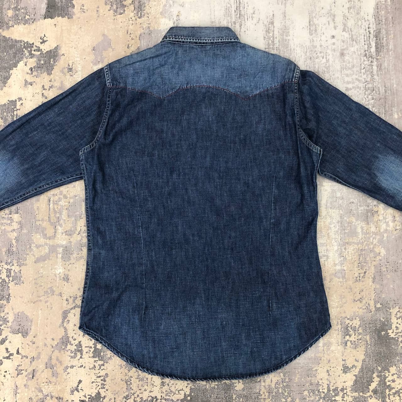 Edwin T279 EDWIN 503S WESTERN DENIM SHIRTS Size US M / EU 48-50 / 2 - 5 Thumbnail