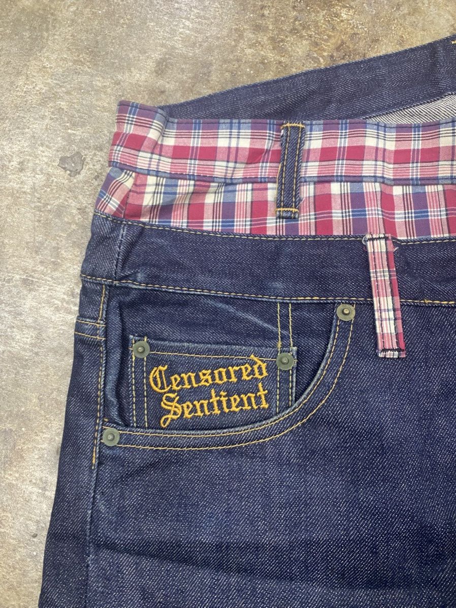 Japanese Brand Japanese Censored Sentient Jeans Size US 34 / EU 50 - 6 Thumbnail