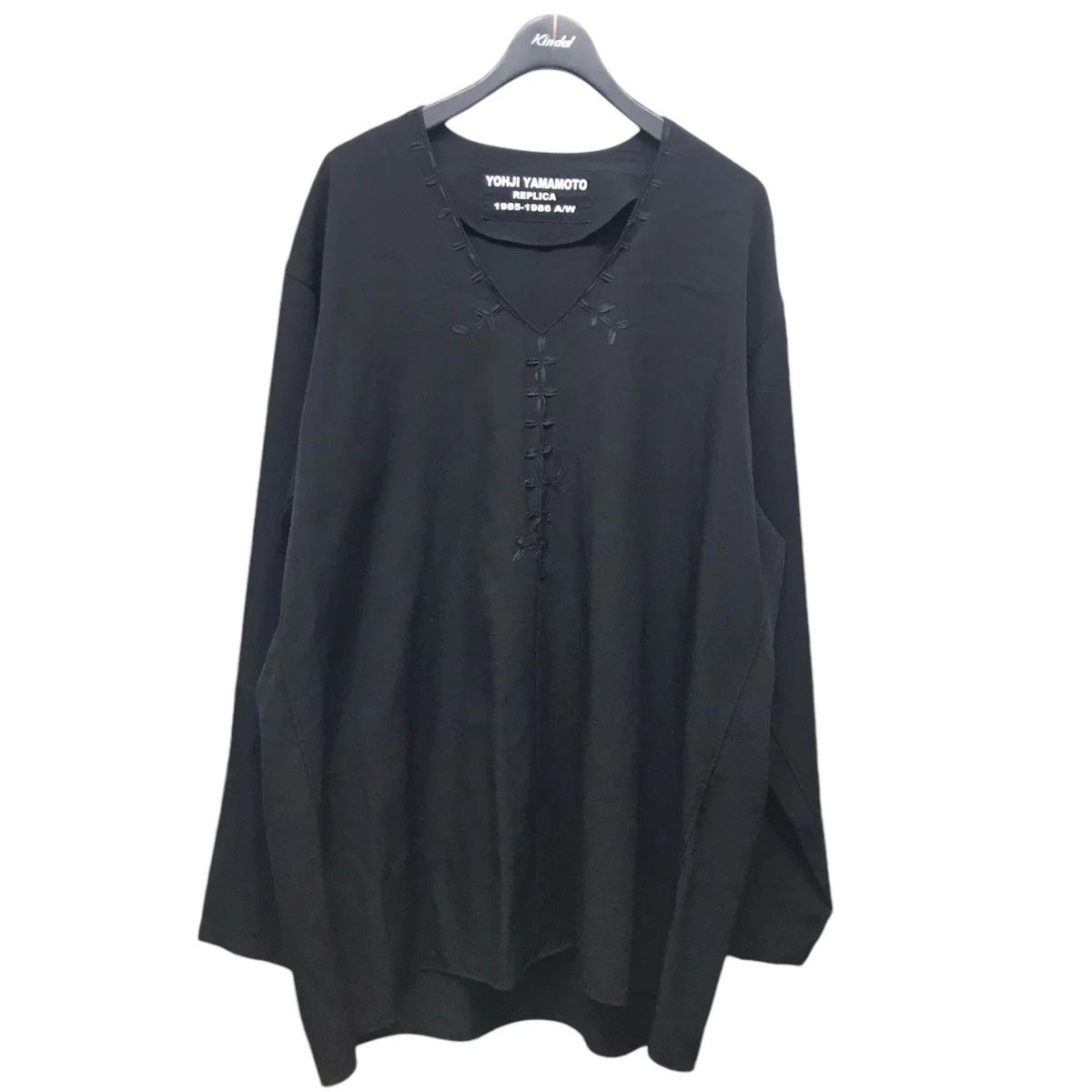 Yohji Yamamoto Yohji Yamamoto pour homme Embroidery Tunic Shirt Size US L / EU 52-54 / 3 - 1 Thumbnail