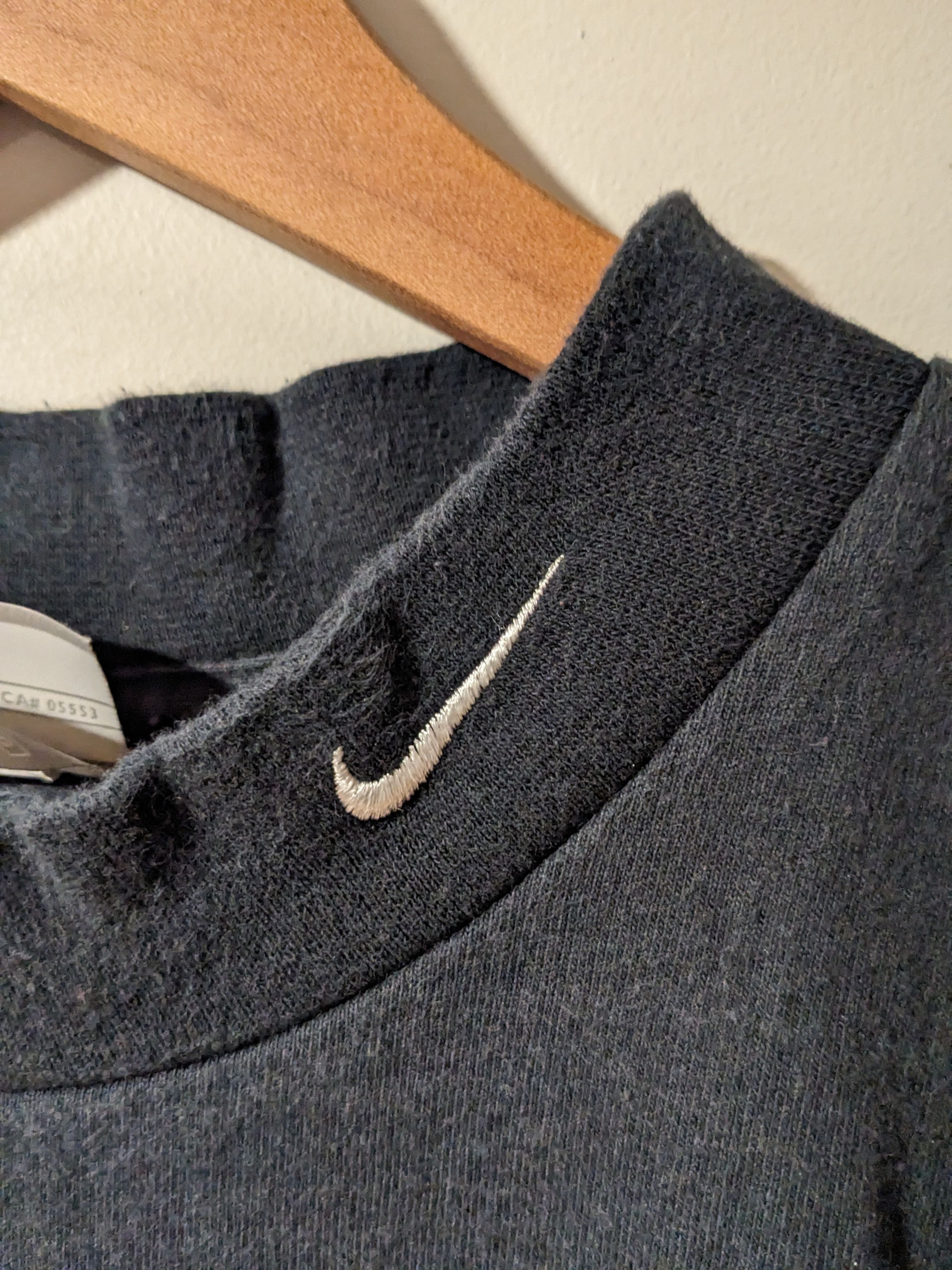 Nike × Vintage Vintage Y2K Nike Swoosh Mini Swoosh Essential TurtleNeck Size US XXL / EU 58 / 5 - 2 Thumbnail