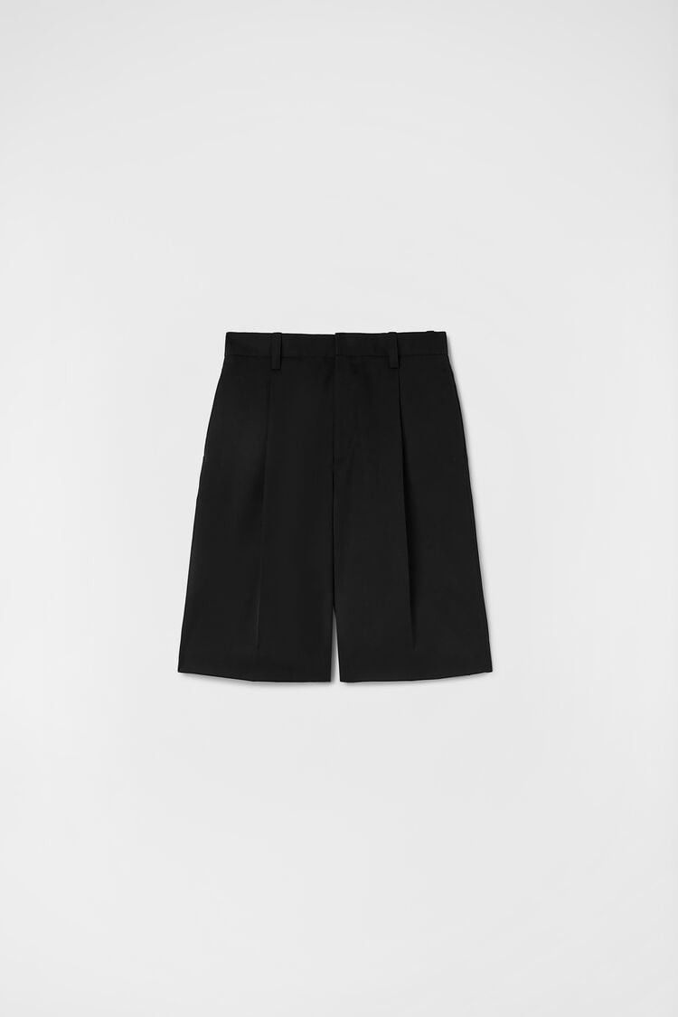 Jil Sander o1w1db10825 Trouser 94 Shorts in Black Size US 30 / EU 46 - 1 Thumbnail