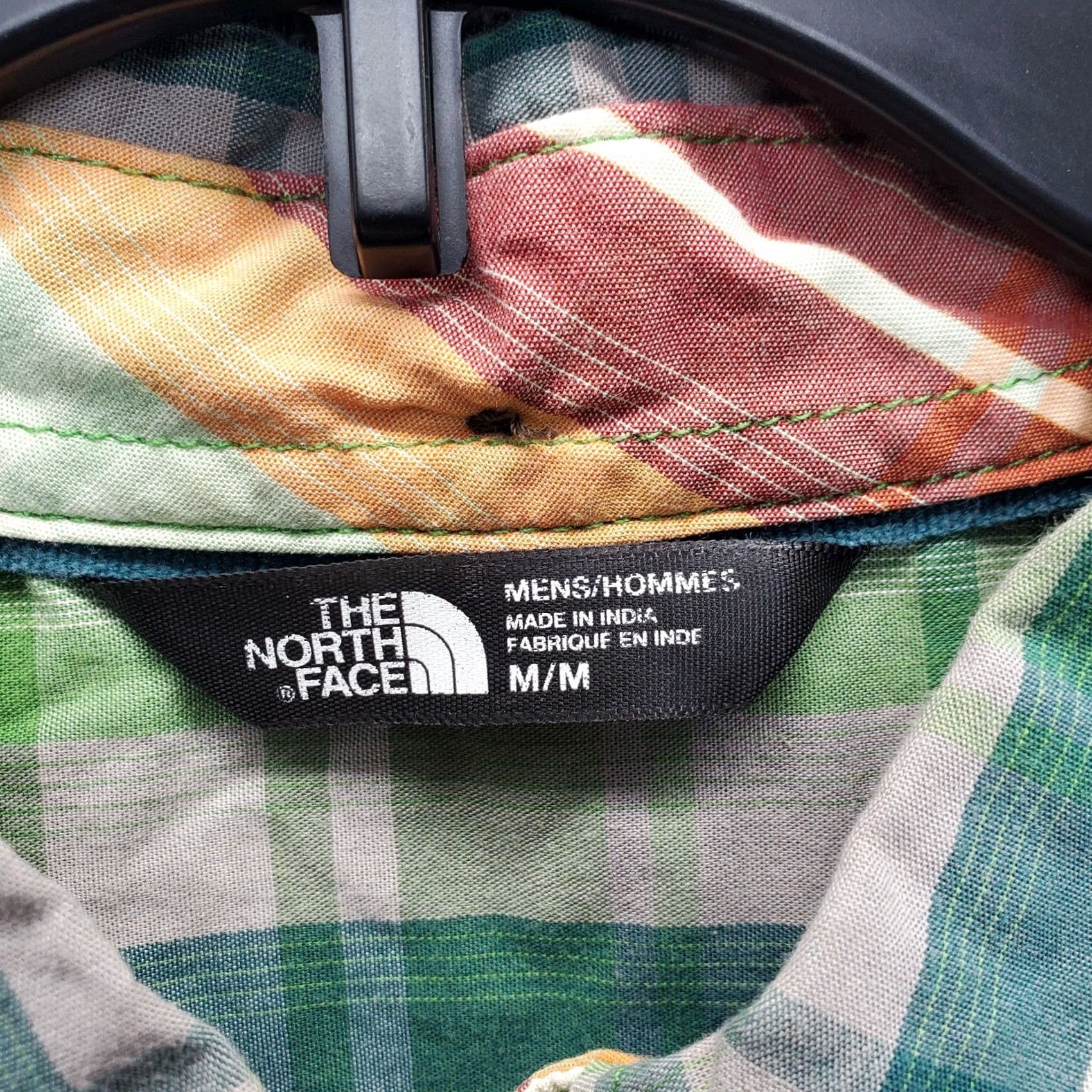 The North Face The North Face Shirt Mens Large Wash & Wear Short Sleeve Button Down Size US M / EU 48-50 / 2 - 6 Thumbnail