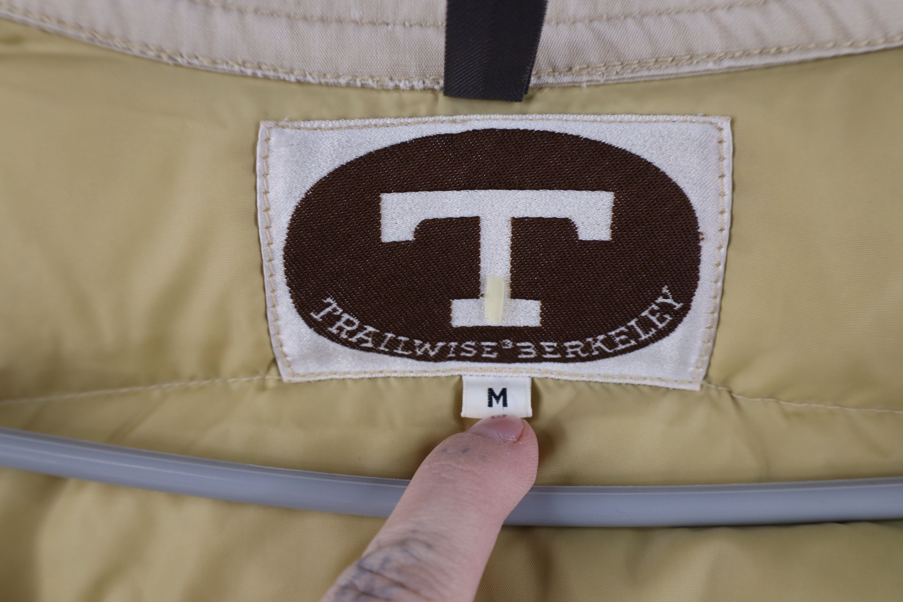 Vintage Vintage 70s Streetwear Duck Down Puffer Jacket Beige USA Size US M / EU 48-50 / 2 - 10 Thumbnail