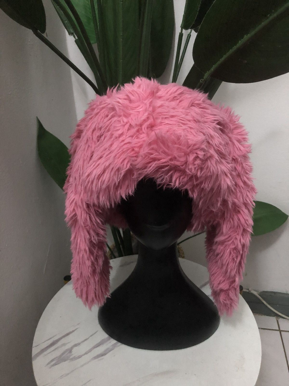 Japanese Brand × Vintage EAGLE HORN PINKY MOHAIR CDG STYLE Size ONE SIZE - 3 Thumbnail