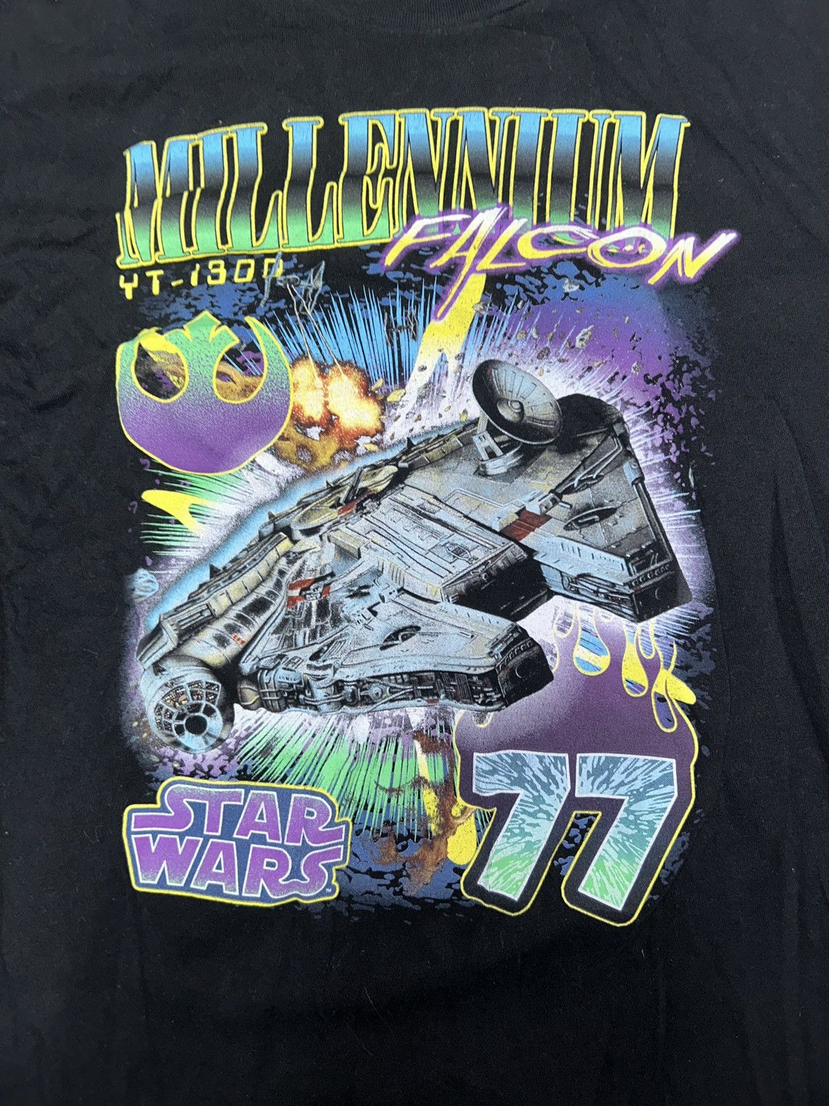 Star Wars Millennium Falcon Star Wars T-shirt Size US XXL / EU 58 / 5 - 2 Thumbnail