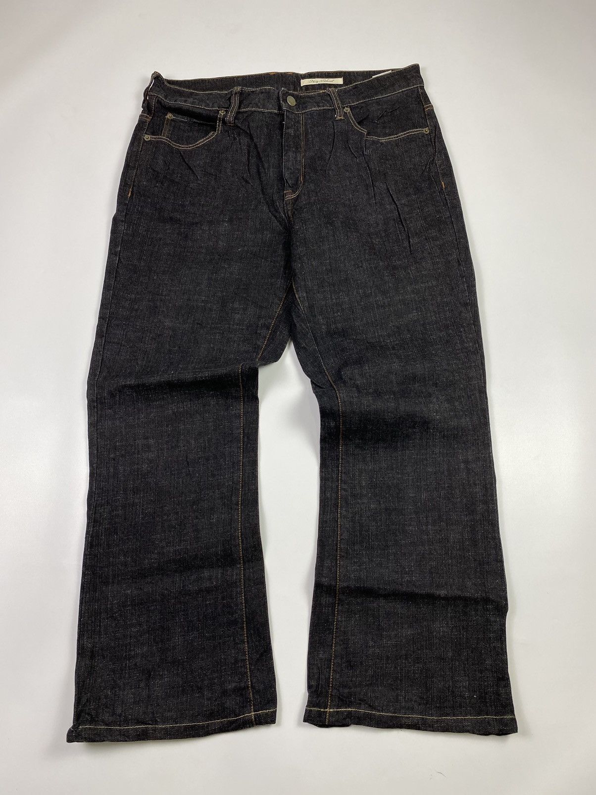If Six Was Nine japanese brand navy natural jeans denim numbernine Size US 34 / EU 50 - 3 Thumbnail