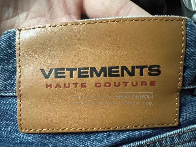 Vetements VETEMENTS size L Flame Jeans Size US 27 - 6 Thumbnail