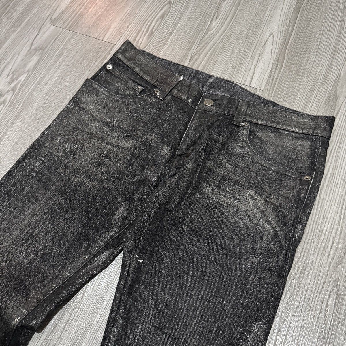 Tornado Mart Tornado Mart Silvered Jeans Size 34" / US 12 / IT 48 - 8 Thumbnail