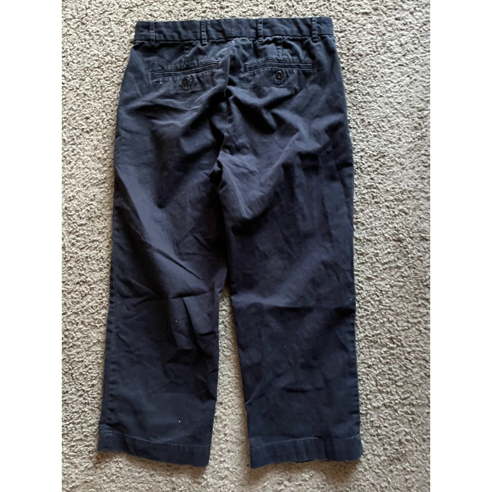 Polo Ralph Lauren Ralph Lauren Sport Womens Size 8 Cotton Navy Blue Cropped Capris Pockets Pants Sport Size 30" / US 8 / IT 44 - 4 Thumbnail