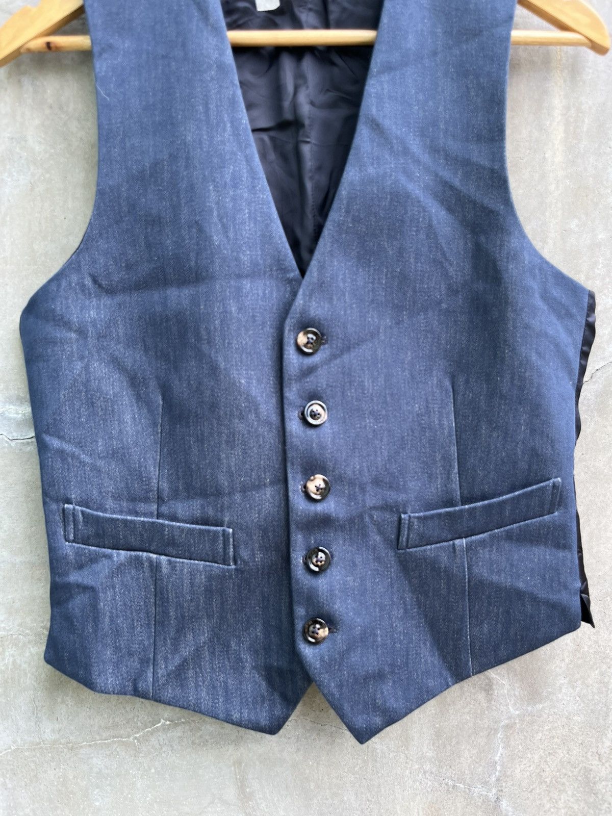 Maison Margiela Line 14 AW12 Suit Vest Size US M / EU 48-50 / 2 - 2 Thumbnail