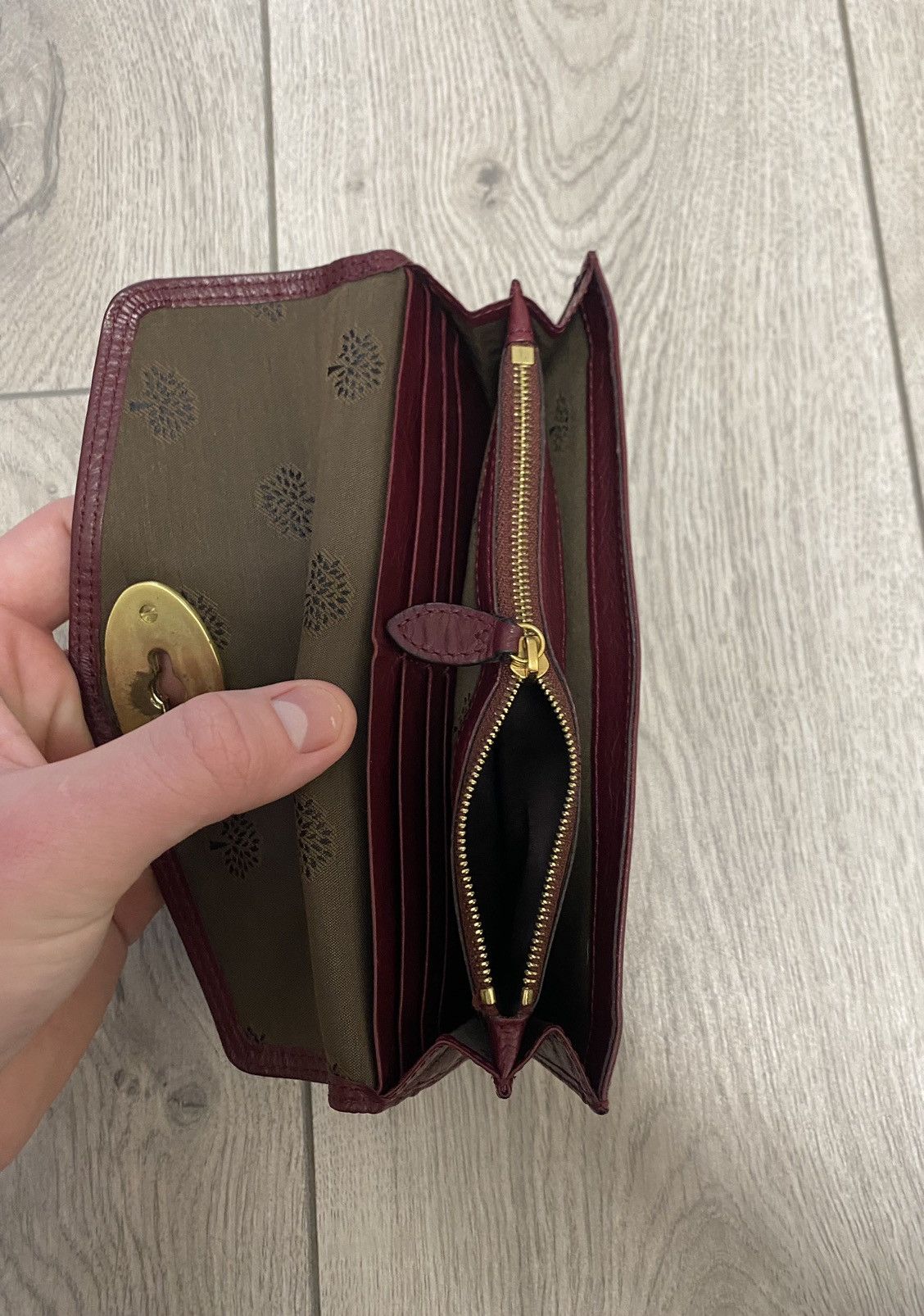 Mulberry × Vintage Vintage Mulberry luxury card holder-wallet Size ONE SIZE - 7 Thumbnail