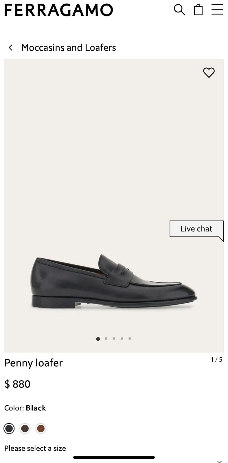 Salvatore Ferragamo Salvatore Ferragamo Funes (Hickory Calf) sz. 9E, & 13E Size US 9 / EU 42 - 8 Thumbnail