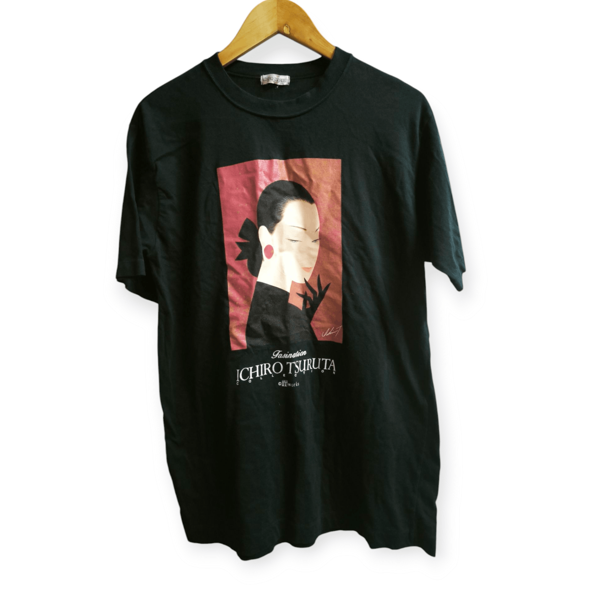 Japanese Brand × Vintage Ichiro Tsuruta Bijinga Tee Size US M / EU 48-50 / 2 - 2 Thumbnail