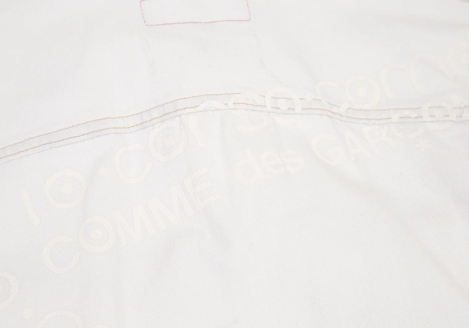 Junya Watanabe White 3rd Dyed Corsocomo Print Denim Jacket L Size US L / EU 52-54 / 3 - 3 Thumbnail