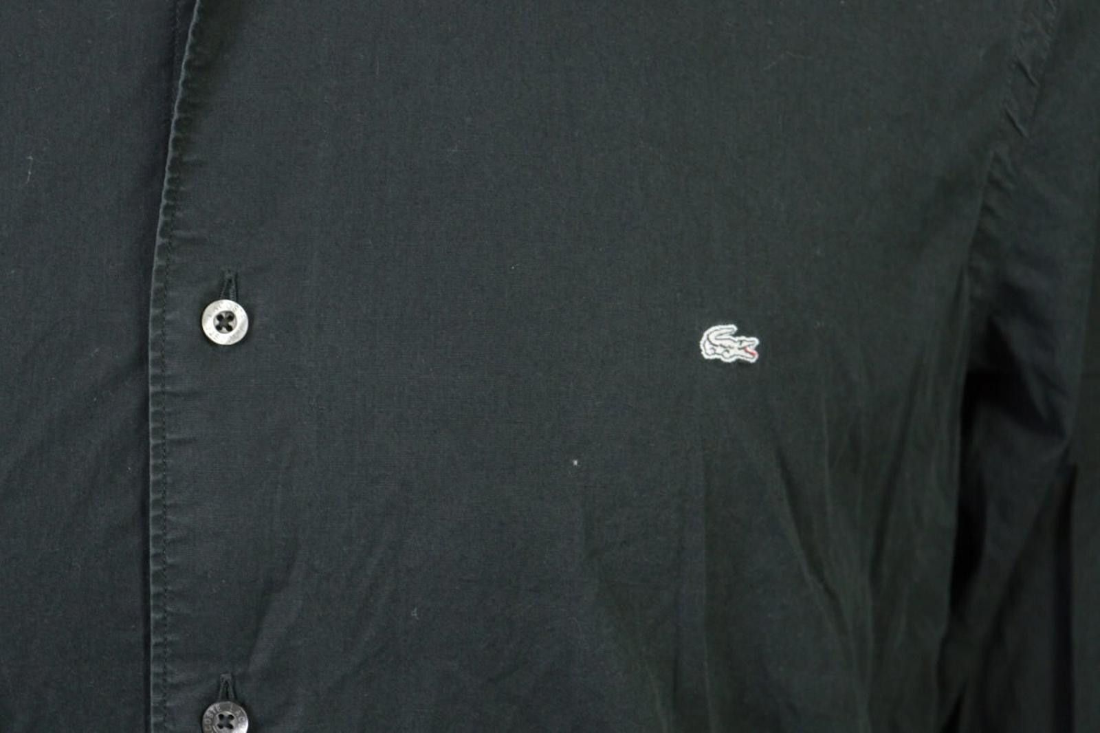 Lacoste Lacoste Black Long Sleeve Button Down Shirt Size 41 Size US M / EU 48-50 / 2 - 3 Thumbnail