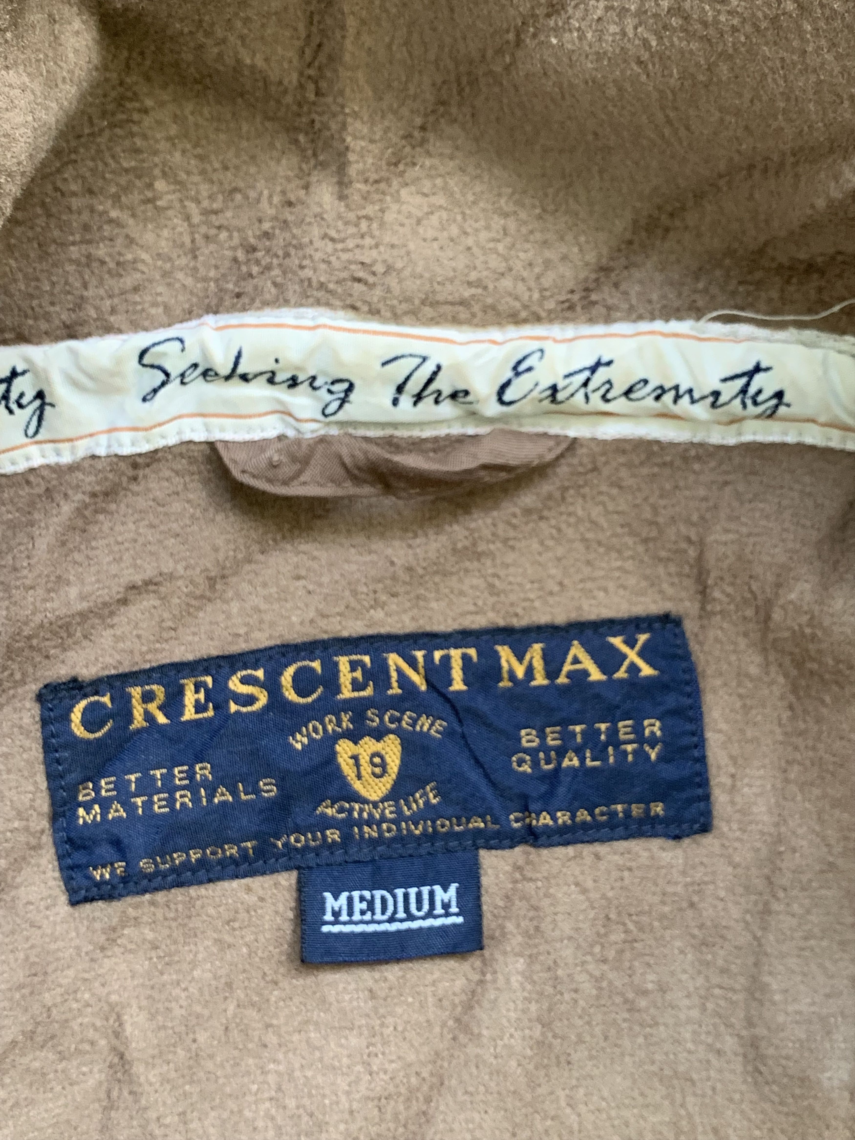 Crescent Down Works × Vintage Rare Design Vintage Crescent Max Work Scene Jackets Size US M / EU 48-50 / 2 - 5 Thumbnail