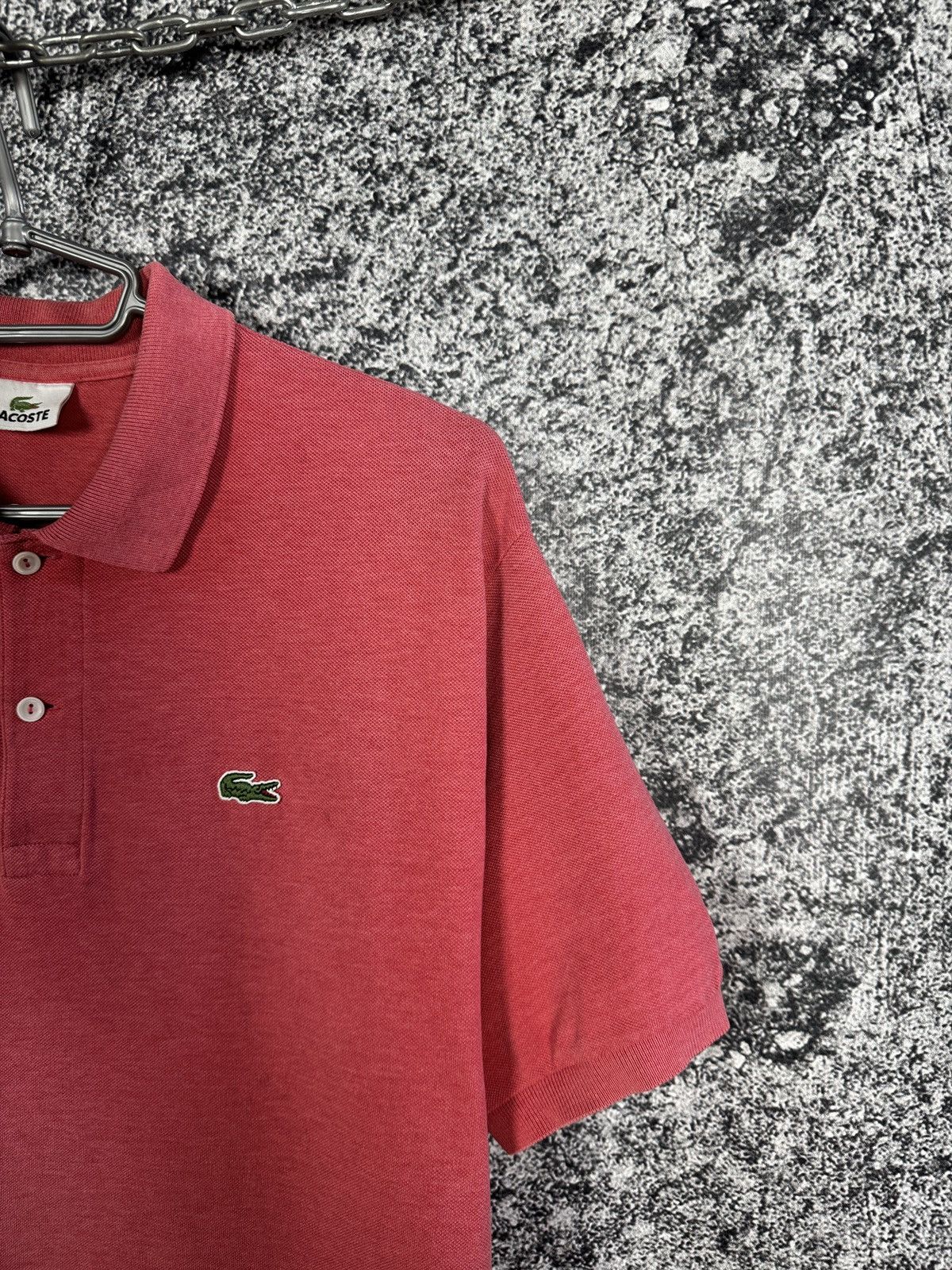Lacoste Lacoste Short Sleeve Polo Shirt Crocodile Logo Vintage XL Size US XL / EU 56 / 4 - 2 Thumbnail
