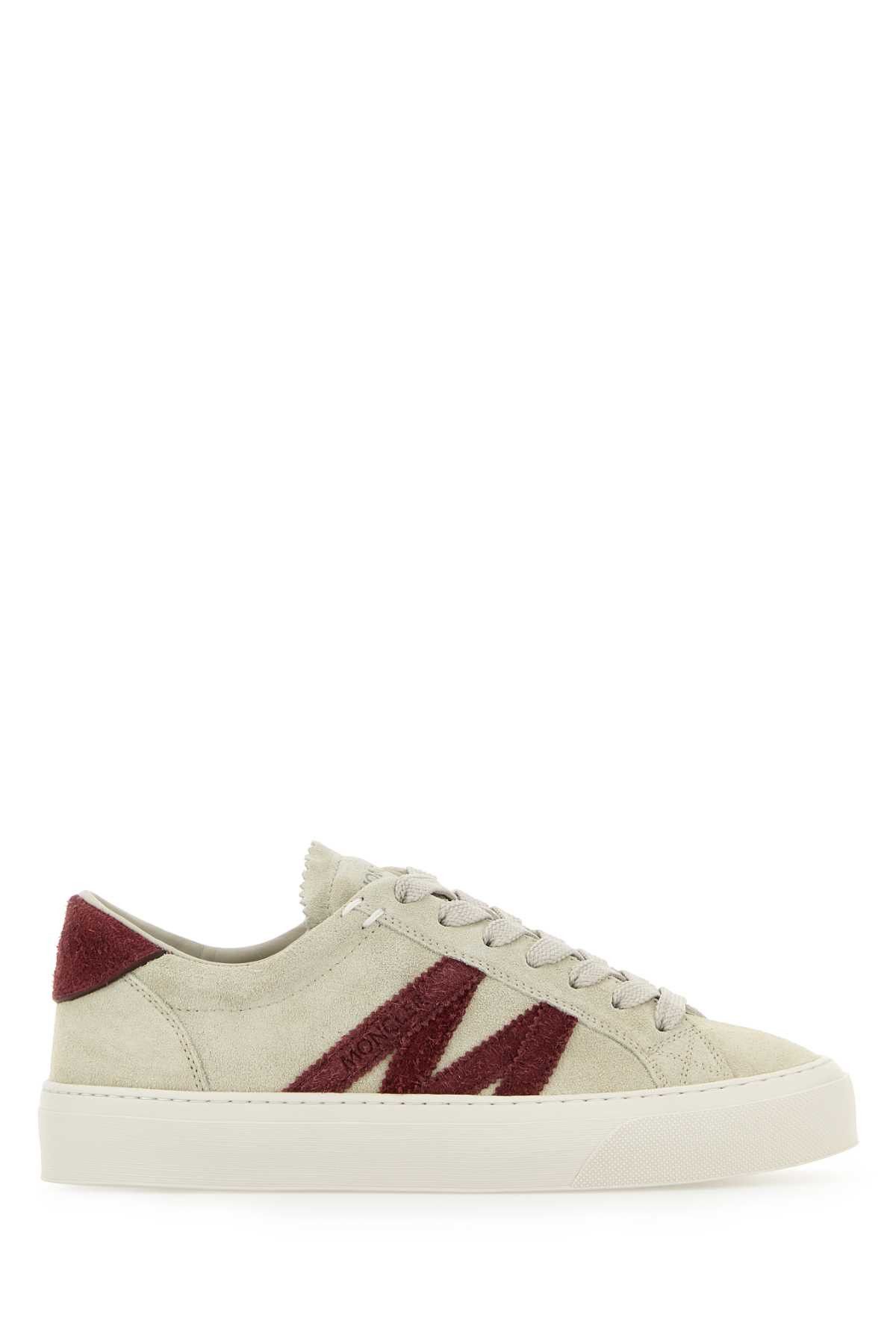 Moncler Sand Suede Monaco2 Sneakers Size US 8.5 / IT 38.5 - 1 Thumbnail