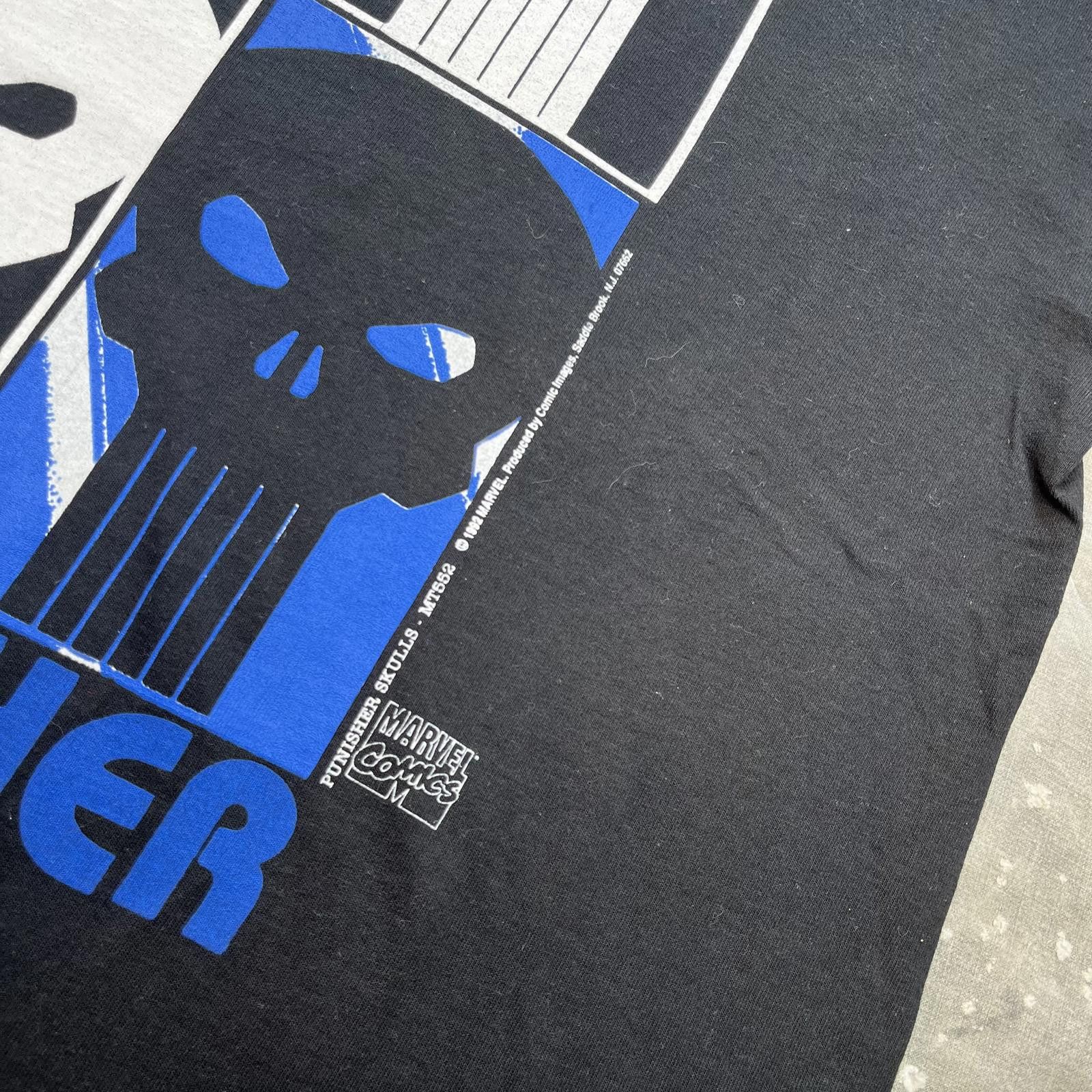 Fruit Of The Loom × Marvel Comics × Vintage Vintage New Without Tags Marvel Punisher Skull Graphic Shirt Size US L / EU 52-54 / 3 - 5 Thumbnail