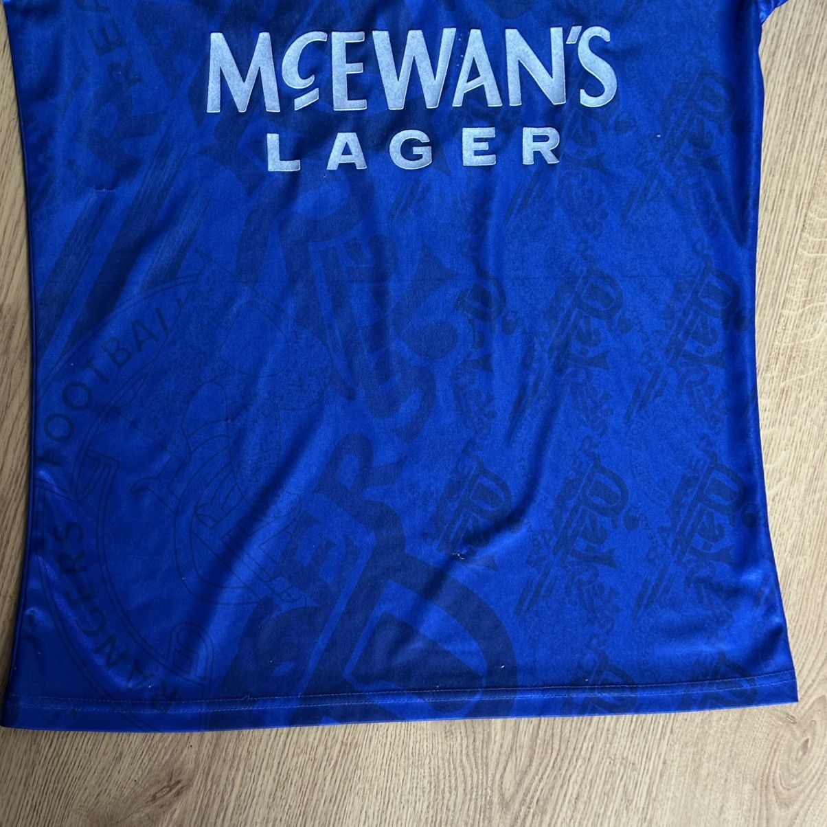 Adidas Adidas Glasgow Rangers Home Football Shirt Jersey 1994/1996 Size US L / EU 52-54 / 3 - 3 Thumbnail