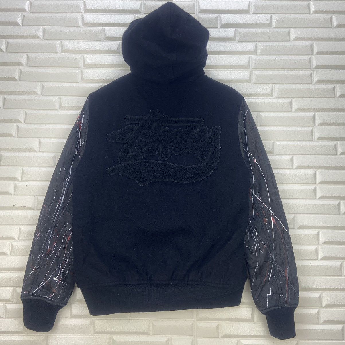 Stussy Custom Made Painting Color Stussy Spell Out Big Logo Varsity Size US S / EU 44-46 / 1 - 1 Thumbnail