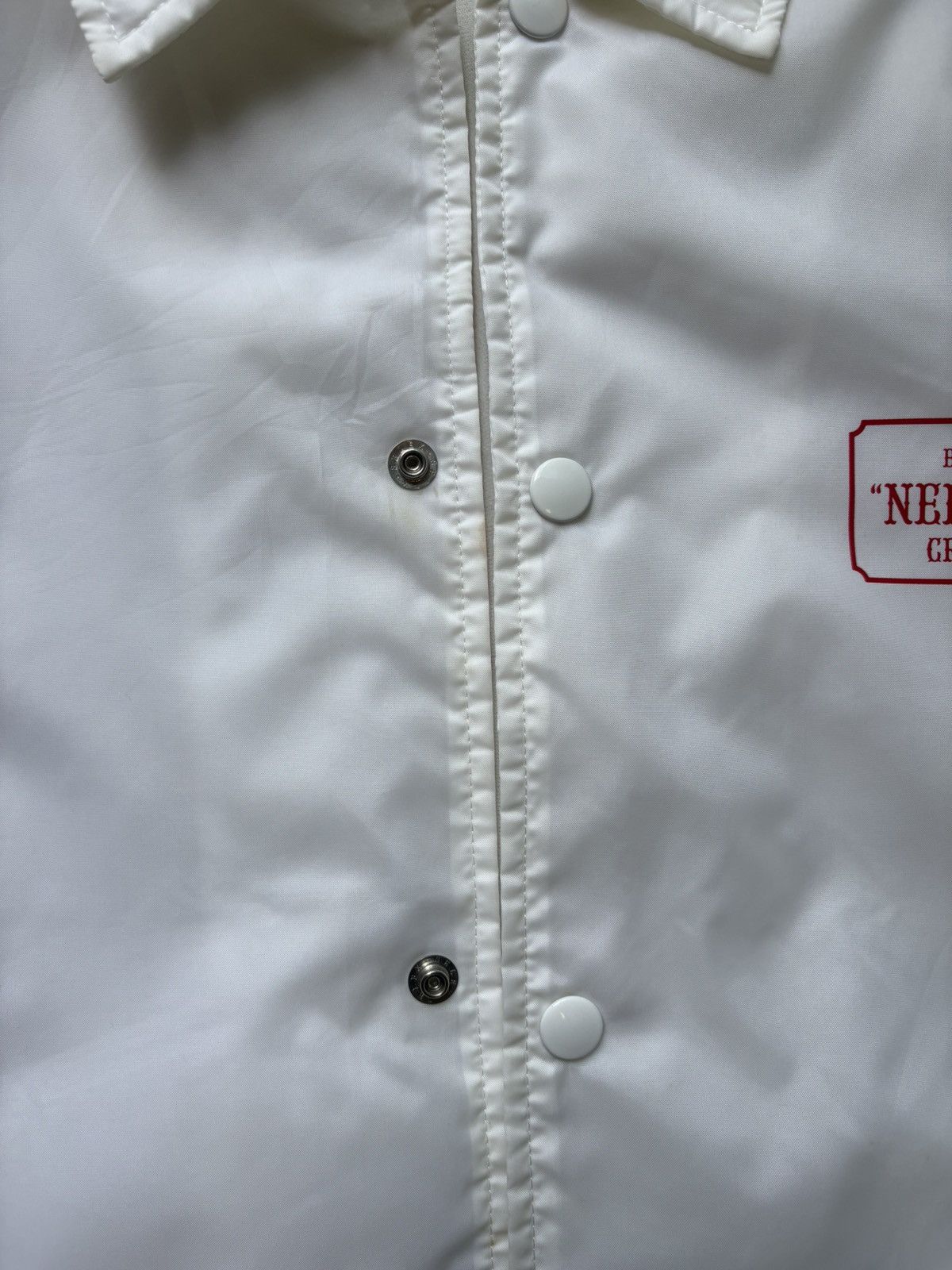 Neighborhood Neighborhood white windbreaker jacket Size US XL / EU 56 / 4 - 5 Thumbnail