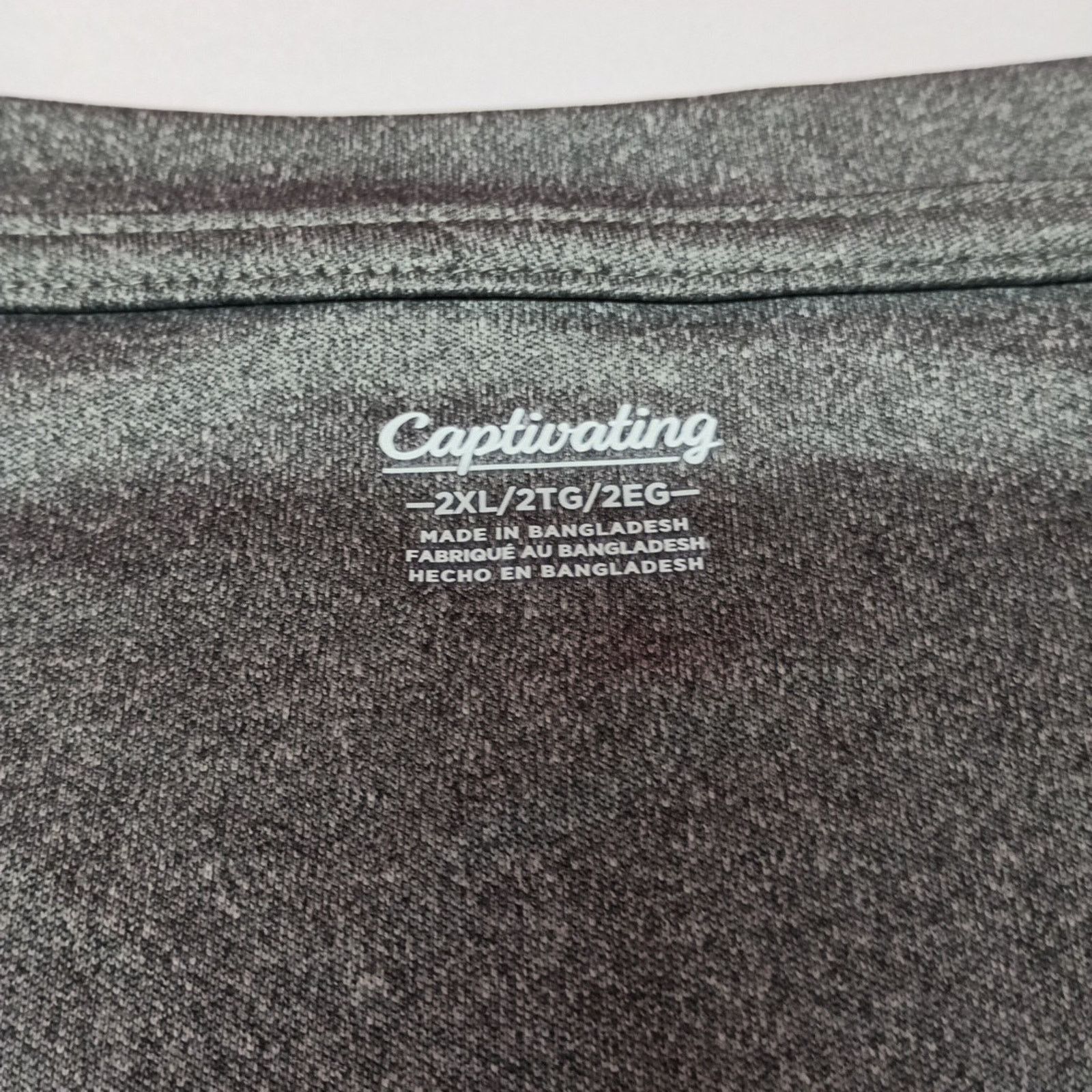 Other West Virginia Athletics Men's 2XL XXL Shirt Gray Captivating Size US XXL / EU 58 / 5 - 3 Thumbnail