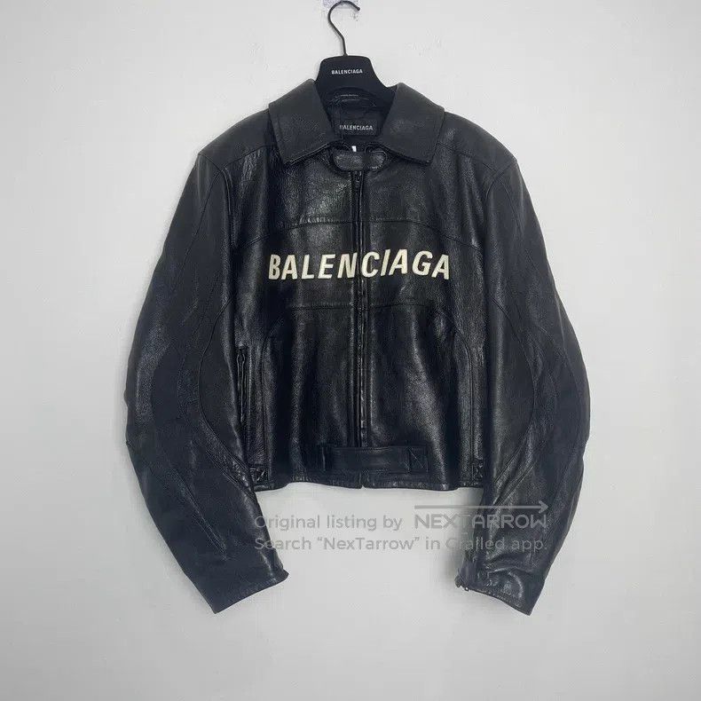 Balenciaga Balenciaga Motorcycle leather jacket Size US S / EU 44-46 / 1 - 1 Thumbnail