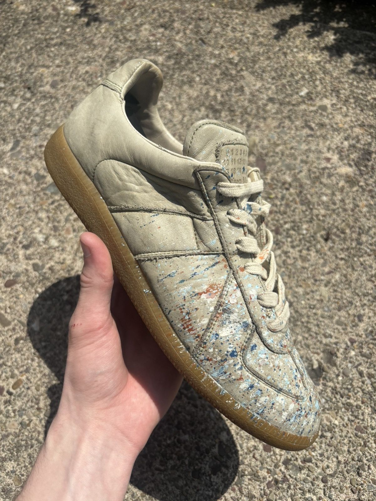 Maison Margiela Maison Margiela Paint Splatter Replica GAT Size US 9 / EU 42 - 1 Thumbnail
