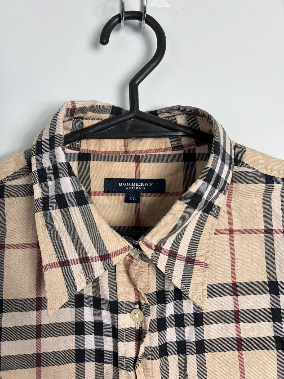 Burberry Rare Shirt Burberry London Checkered Size XL / US 12-14 / IT 48-50 - 4 Thumbnail