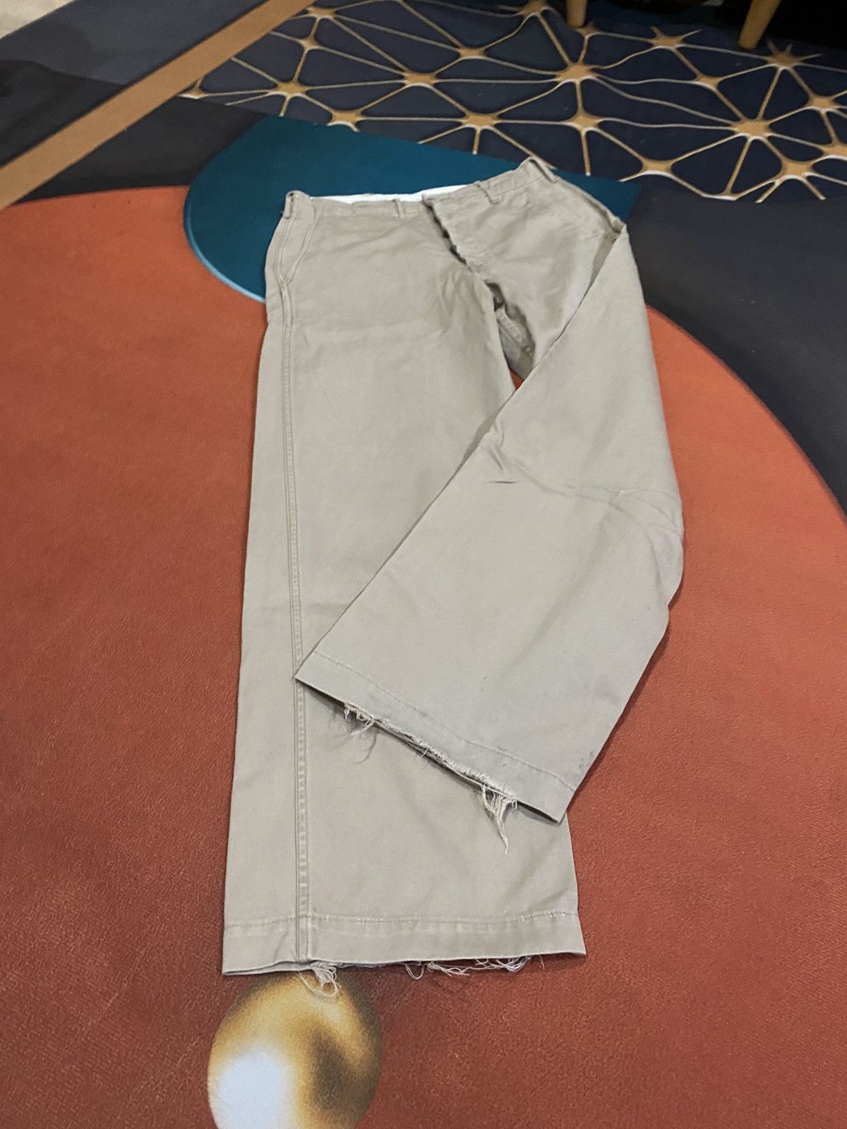 Buzz Rickson's Buzz Rickson Beige Military Chino Pants Made in Japan Size US 30 / EU 46 - 16 Thumbnail