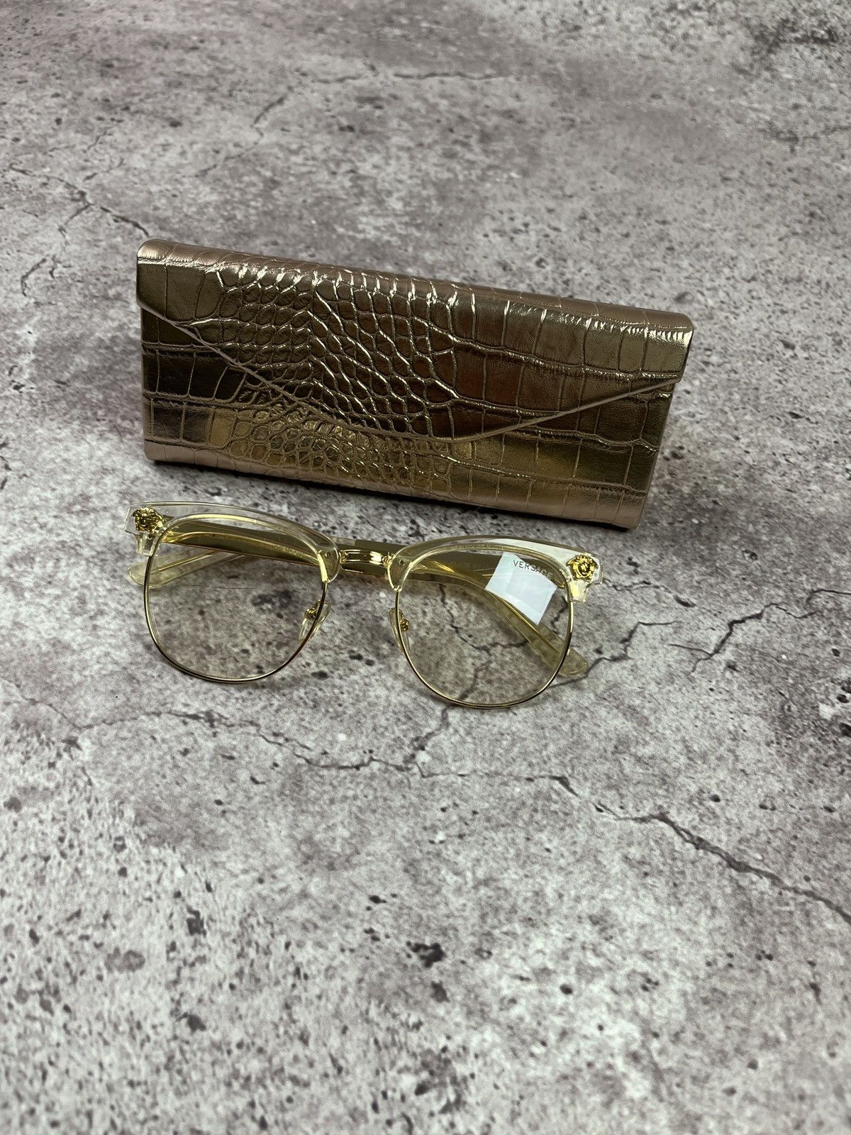 Versace Versace Medusa Logo Glasses Size ONE SIZE - 12 Thumbnail