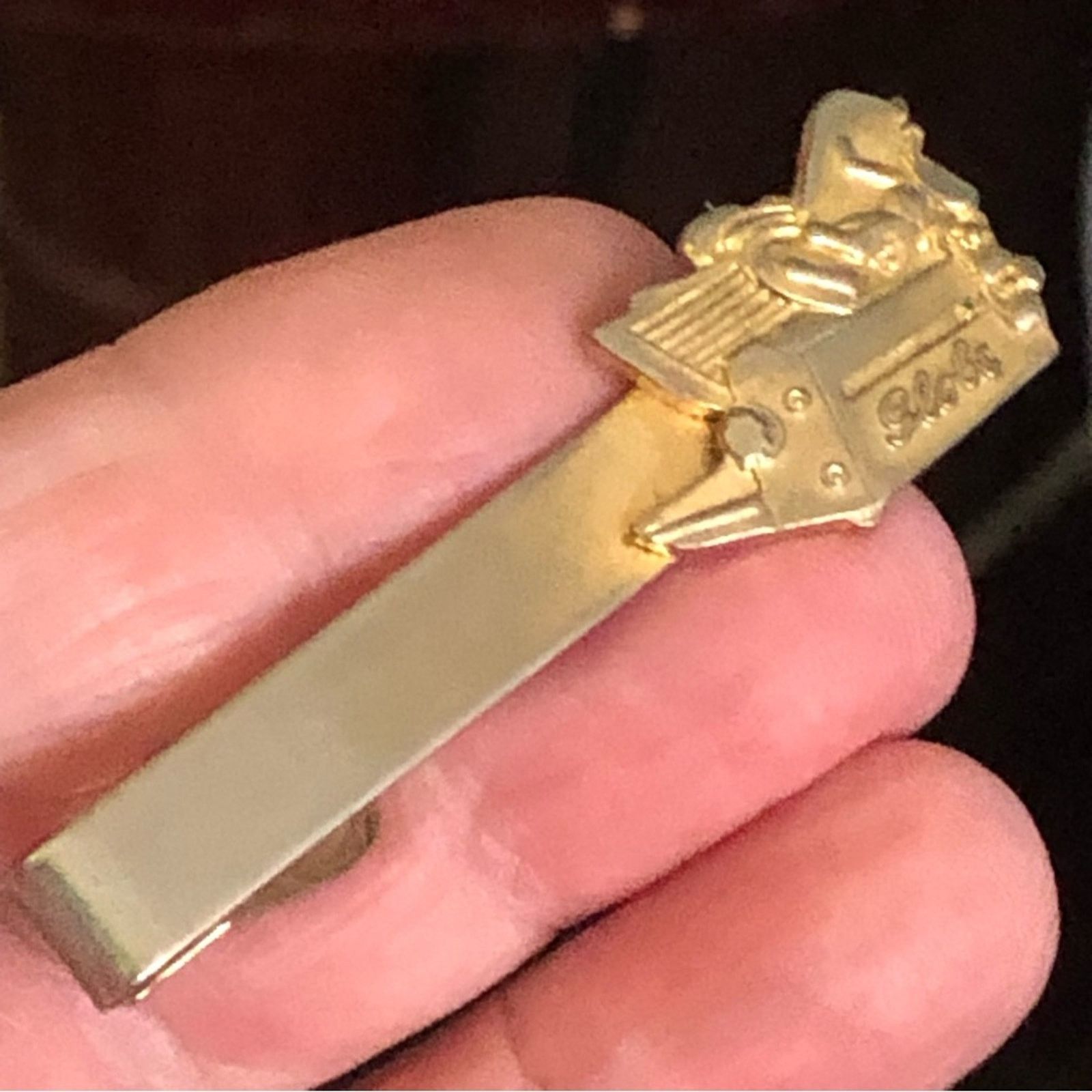 Vintage Vintage men’s gold tone Globe tools tie bar Size ONE SIZE - 1 Thumbnail