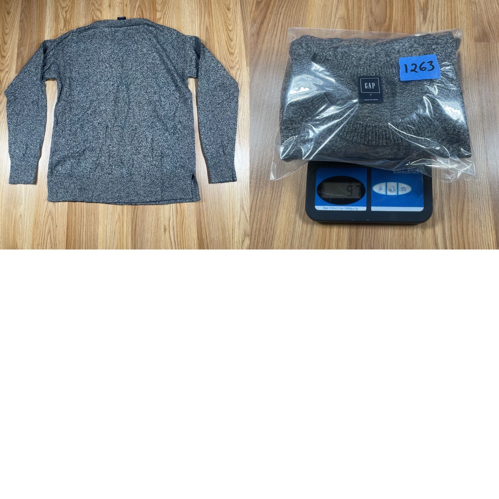 Gap Gap Sweater Women’s Size S Small Gray Knit Round Crew Neck Long Sleeve Pullover Size S / US 4 / IT 40 - 9 Thumbnail