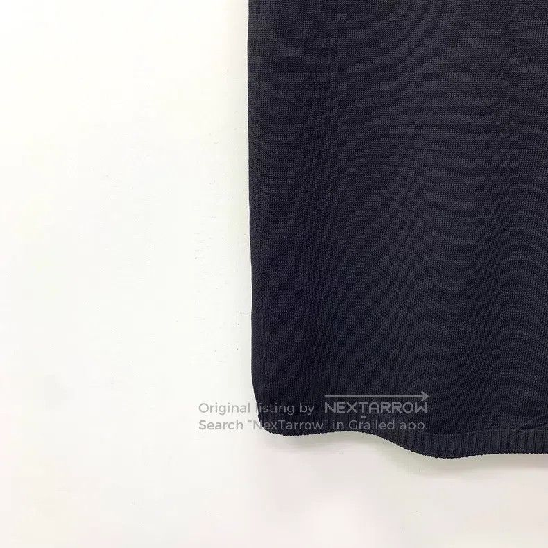 Max Mara Max Mara Black High-Neck Long-Sleeve Knit Dress Size XS / US 0-2 / IT 36-38 - 5 Thumbnail