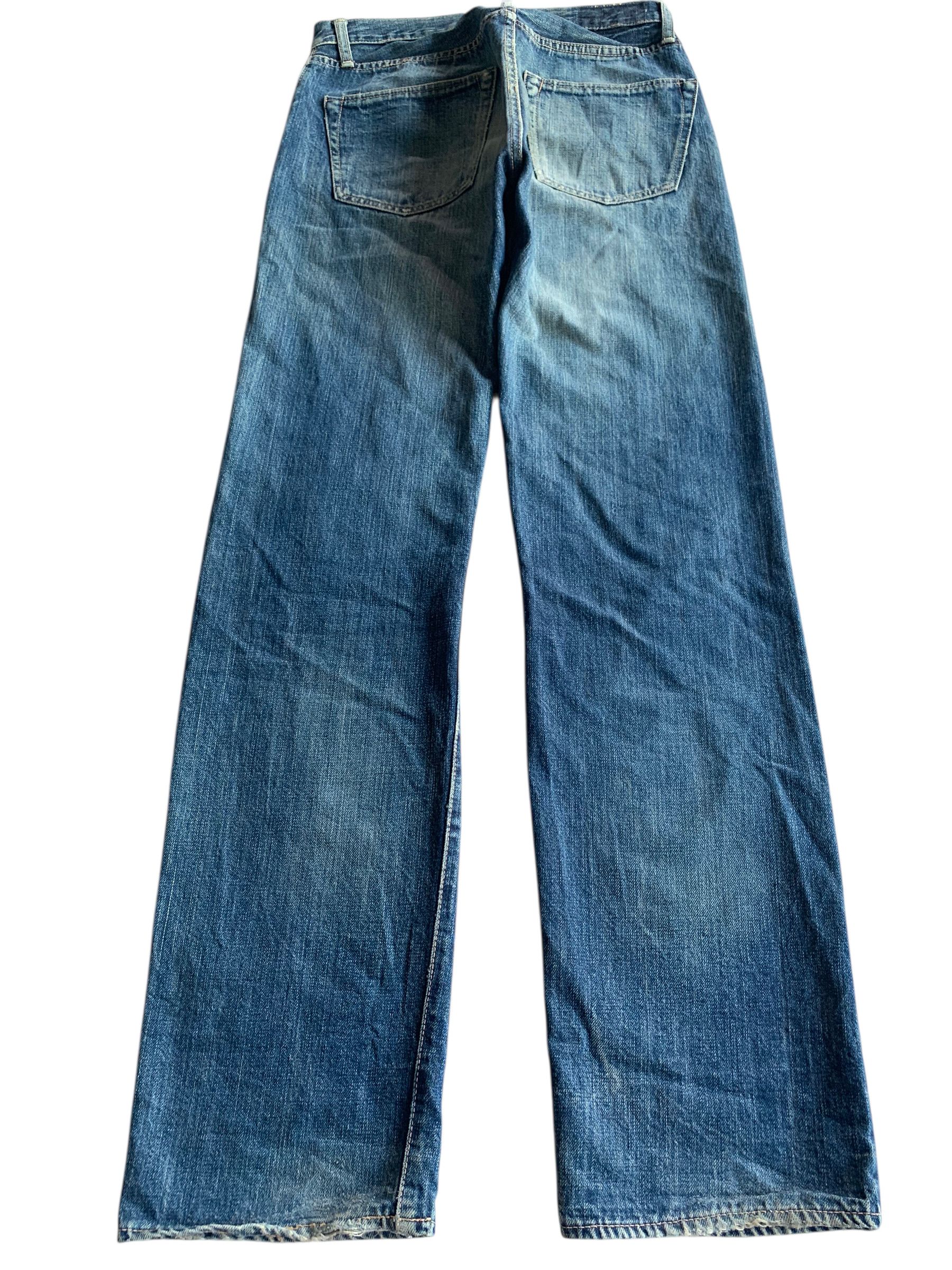 OMNIGOD VINTAGE OMNIGOD SELVEDGE RUSTY JAPANESE DISTRESSED DENIM Size US 29 - 4 Thumbnail