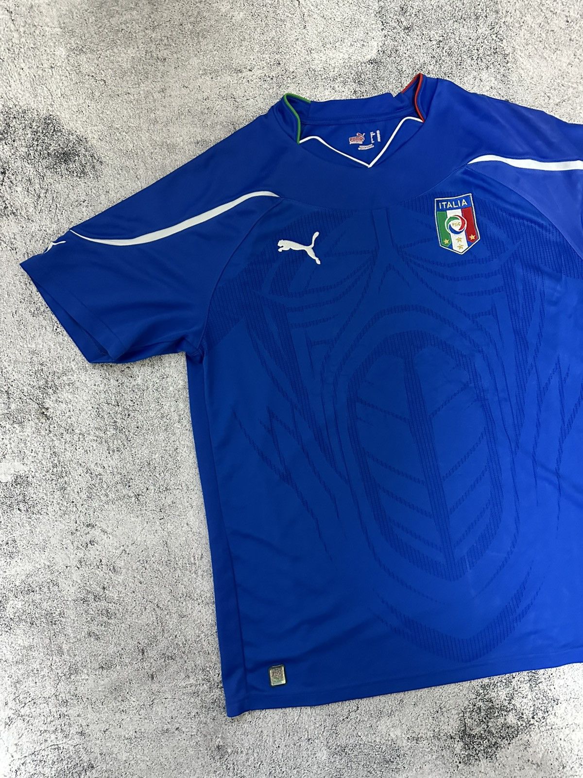 Puma Puma 2010/2011 Italia Home Soccer Jersey Size US XL / EU 56 / 4 - 4 Thumbnail
