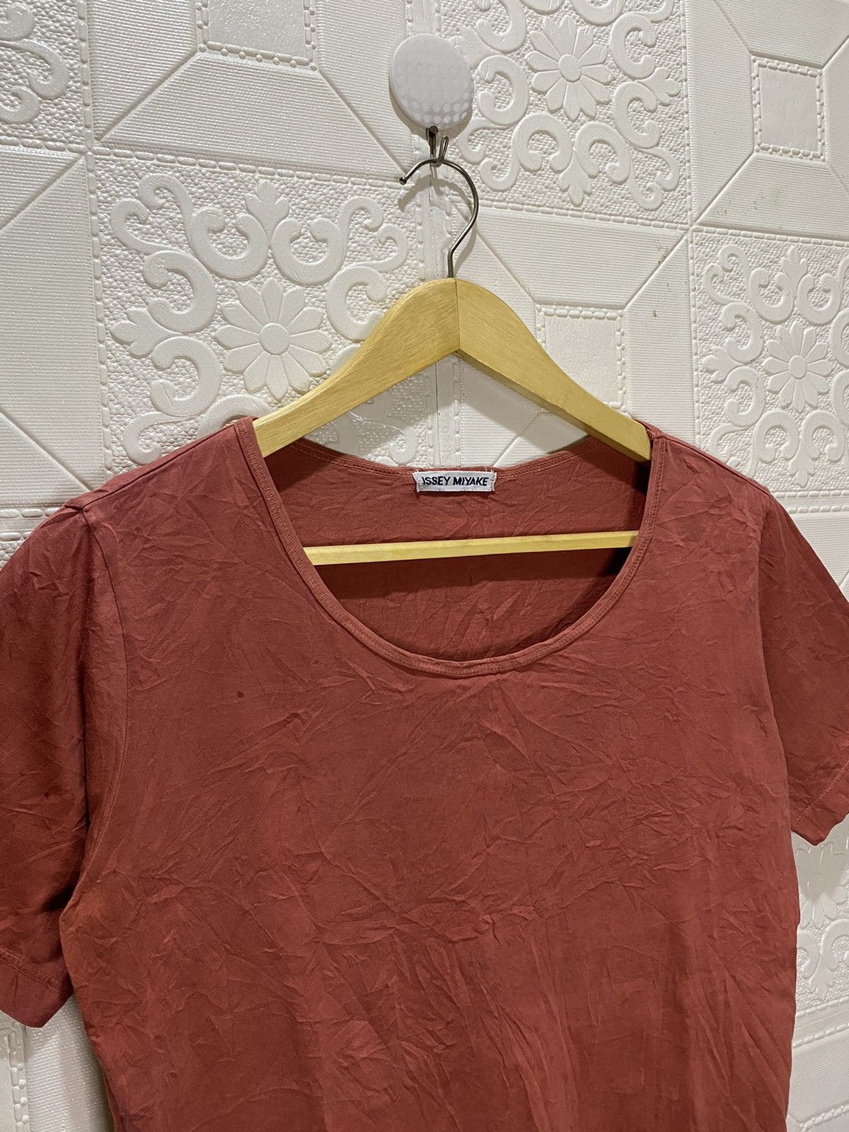 Issey Miyake × Japanese Brand Vintage Issey Miyake Women Tshirt Size M / US 6-8 / IT 42-44 - 2 Thumbnail