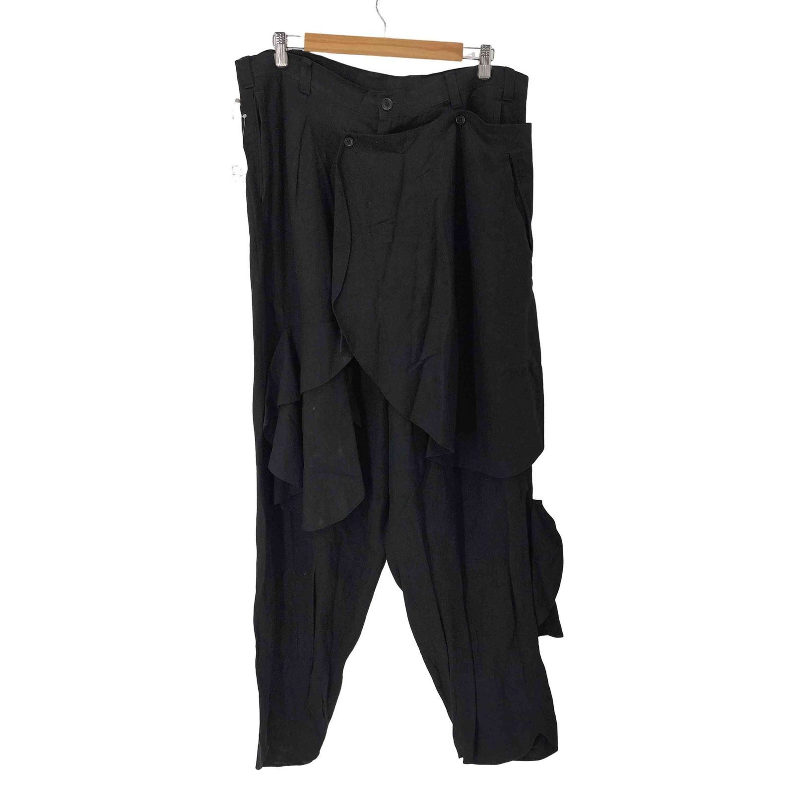 Yohji Yamamoto yohji yamamoto pour homme/24SS RYCANVAS U-FLUTTERING F PANTS Size US 38 / EU 54 - 1 Thumbnail