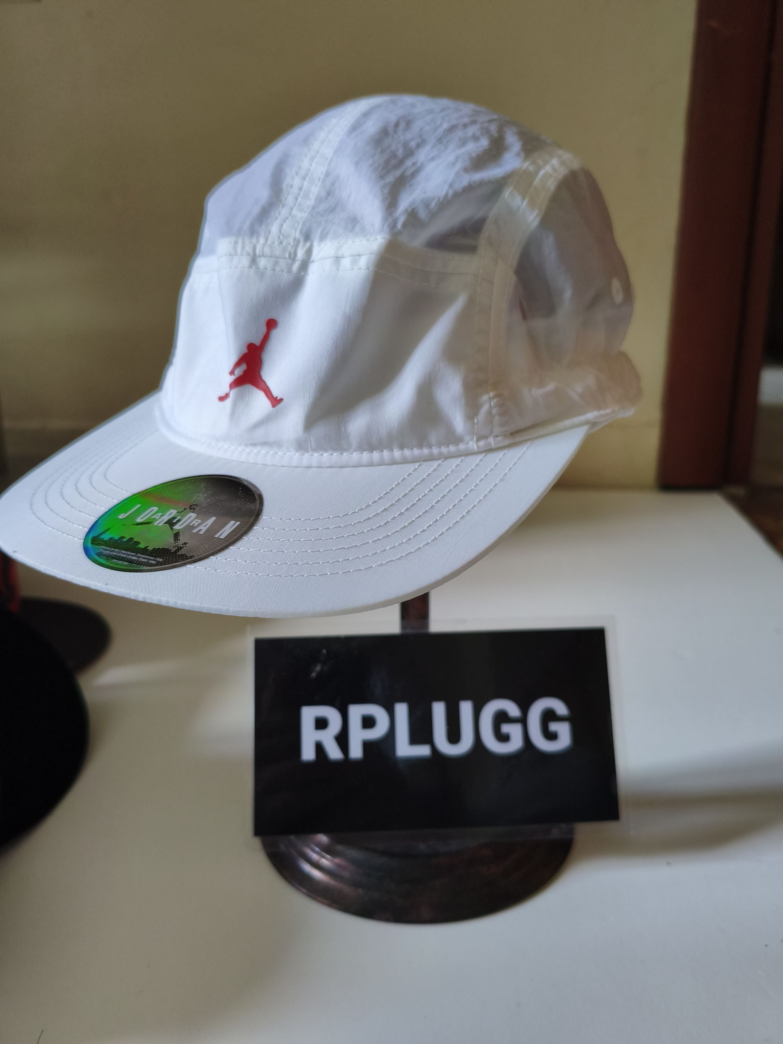 Jordan Brand Air Jordan AW84 Legacy 5-Panel Classic Cap White 918441 100 Size ONE SIZE - 3 Thumbnail