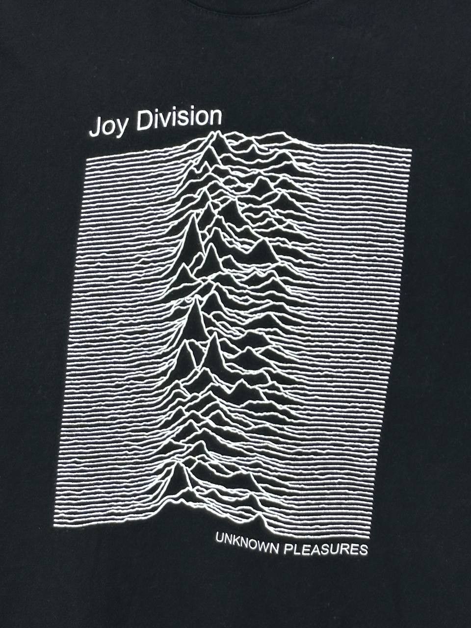 Band Tees Joy Division Unkown Pleasures Black T Shirt Size US M / EU 48-50 / 2 - 4 Thumbnail