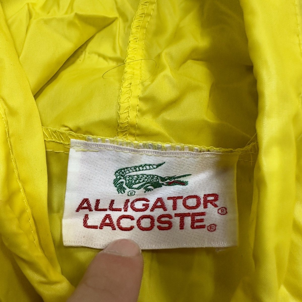 Lacoste × Vintage Vintage Lacoste windbreaker Size US M / EU 48-50 / 2 - 4 Thumbnail