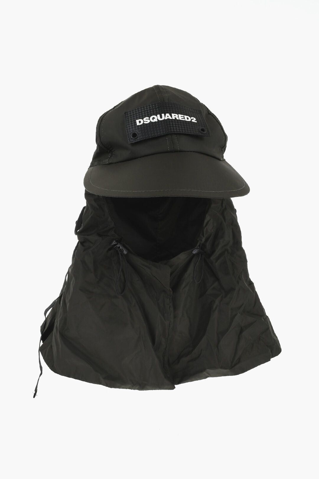 Dsquared2 Nylon Sahara Hat With Patch Logo Size ONE SIZE - 1 Thumbnail