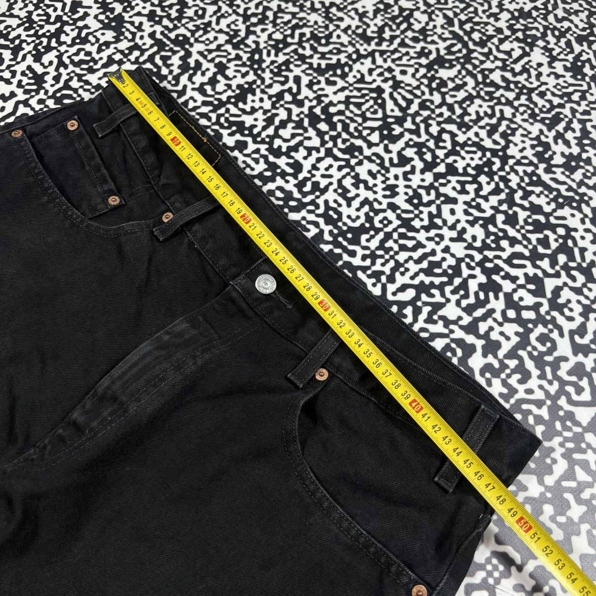 Levi's Vintage Clothing 38x34 Levis 550 Vintage Washed Black Denim Jeans USA Style Size US 38 / EU 54 - 22 Thumbnail