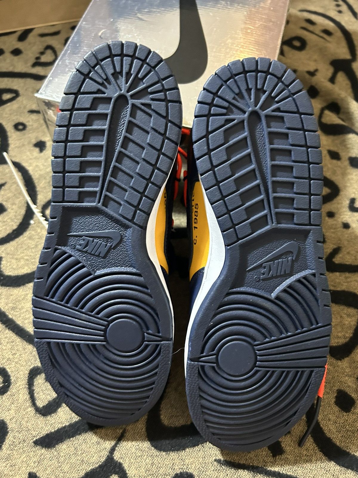 Nike × Off-White NIKE x OFF-WHITE Virgil Abloh Dunk low Size US 9 / EU 42 - 8 Thumbnail