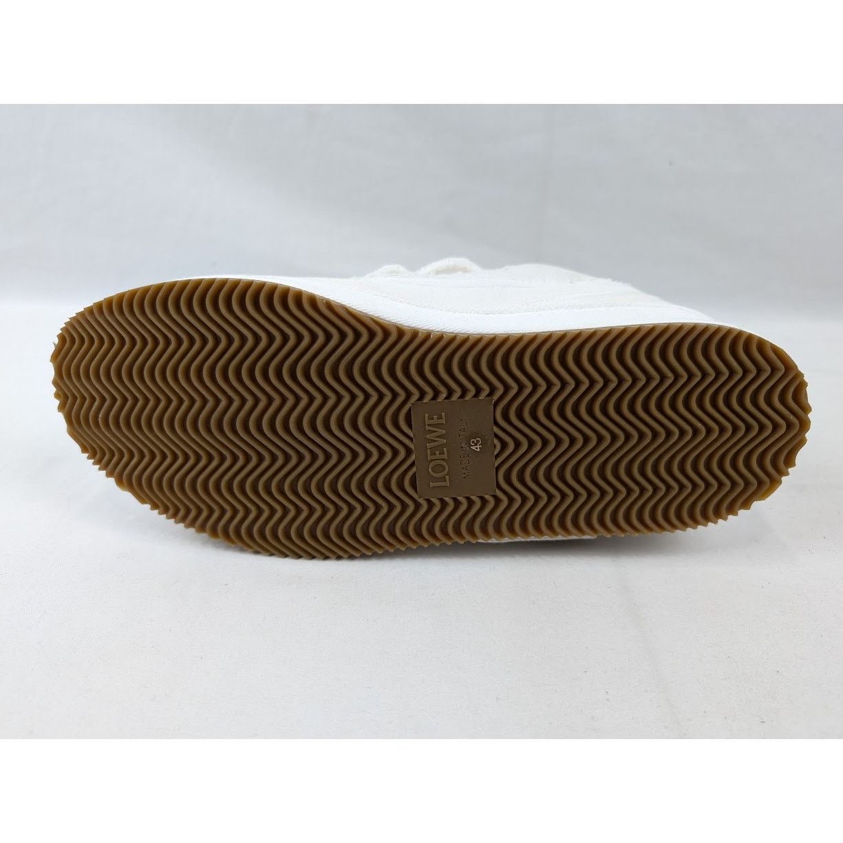 Loewe o1rshd1 Low-Top Cloth Sneakers in Blanco Size US 10 / EU 43 - 9 Thumbnail